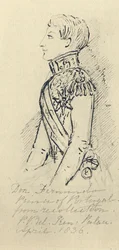 Principe Ferdinando di Sassonia-Coburgo (1816-85) Re Consorte del Portogallo